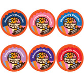 Crazy Cups blueberry coffee pods variety pack display for a quick, berry-forward morning ritual.