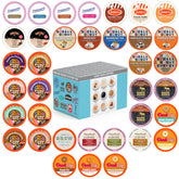 Crazy Cups flavored coffee pods variety pack for Keurig, ideal for exploring diverse flavors.