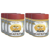 CrazyGoNuts Walnut Butter Plain Sea Salt jar ready to spread on toast