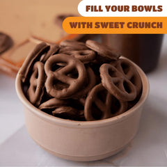 Gift-ready pretzels in a deluxe presentation for gifting