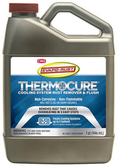 CRC Thermocure 32oz bottle pour for rust removal in car cooling systems.