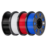 Creality Ender PETG black 4kg filament showing solid color and smooth surface