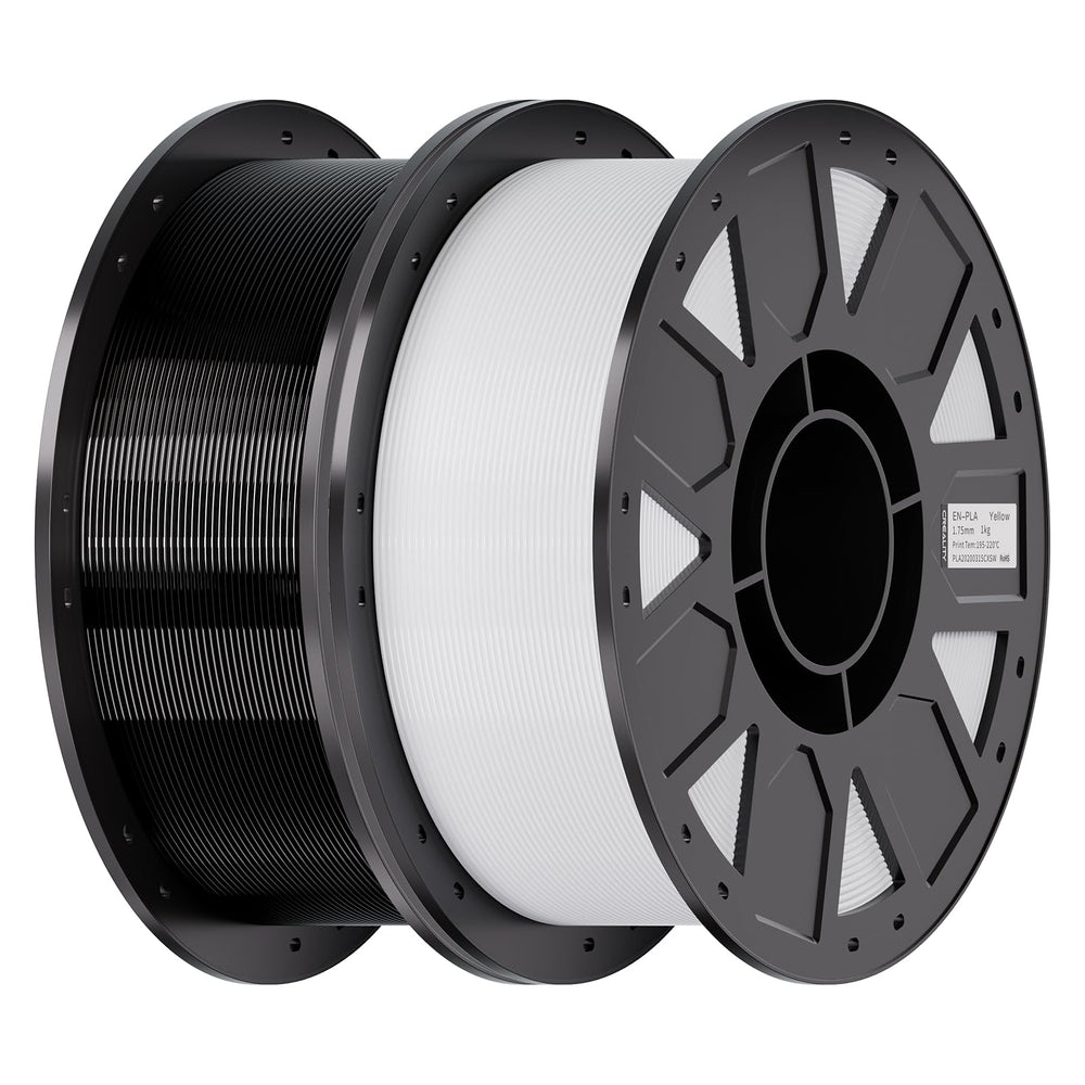 Creality Ender PETG black 1.75mm spool promotes smooth feeding and strong final parts.