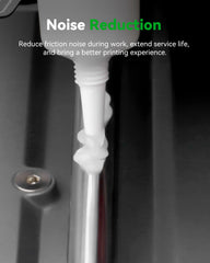 Creality grease on guide rails supports quiet, accurate movements
