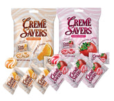 Creamy Delight hard candy strawberry-cream pack for a fruity, creamy bite on the go
