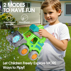 CreatiMachi bear-driver excavator close-up for toddler-friendly design