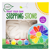 Creative Roots mosaic flower stone ready for garden or shelf decor.