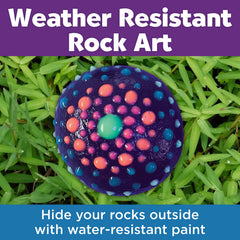 Creativity for Kids transfers help decorate rocks quickly and beautifully