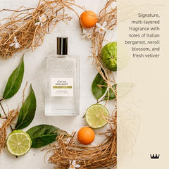 Cremo Italian Bergamot top notes with Neroli focus for fresh mornings.