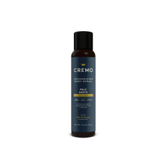 Cremo Palo Santo Body Spray bottle front, premium fragrance for daily wear.