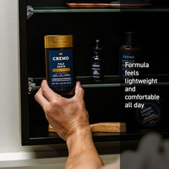 Smooth glide when applying Cremo Palo Santo underarm deodorant