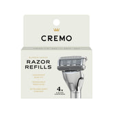 Cremo Razor Refills 5-blade diamond-coated heads deliver a close, durable shave.