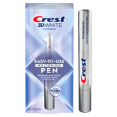 Crest 3DWhite pen packaging ready for on-the-go whitening.