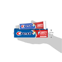 Crest toothpaste texture swirl showcases smooth paste designed for effective cleaning.