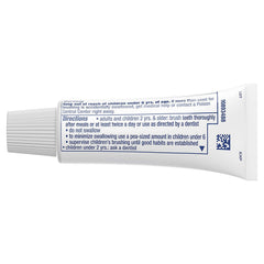 Crest Complete Whitening Scope mint foam ready to freshen breath and clean.