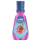 Crest Kid's Anticavity Mouthwash Strawberry Rush bottle, 500 ml, kid-friendly oral care
