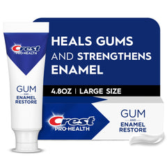 Crest Pro-Health Gum & Enamel Restore toothpaste tube for everyday gum and enamel protection