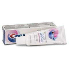 Crest Pro Health Gum and Sensitivity toothpaste soft mint travel kit pack ready for trips.