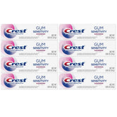 Crest Pro Health Gum and Sensitivity toothpaste soft mint tubes in a travel pack for on-the-go care.