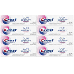 Crest Pro Health Gum and Sensitivity toothpaste soft mint tubes in a travel pack for on-the-go care.