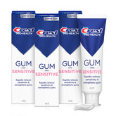 Crest Sensitive and Gum toothpaste 3-pack pack shot showing value and daily protection