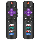 CrsaSwivo Roku replacement remote front view ready to pair and simplify TV control.