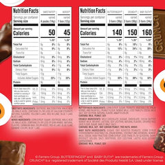 CRUNCH mini candy bag with crispy chocolate crunch for easy party sharing.
