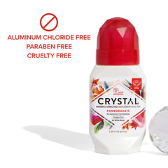 Crystal Essence aluminum-free packaging communicates safety and purity