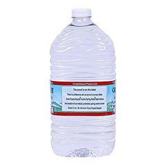 Crystal Geyser water being poured into a glass for daily hydration