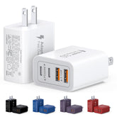 CSODINCE 40W USB-C charger block front view shows compact charging on the go