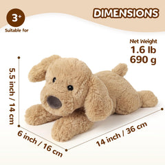 Cuckool dog stuffed animal ultra-soft fur for comforting hugs