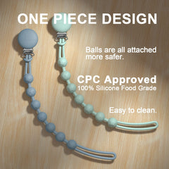 Cuddle Campus 18/8 stainless steel clip resists rust on daily use.