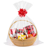 CUDICY 18x30 cm clear cellophane bag ready for gift packaging