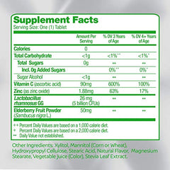 Culturelle Immune Defense Kids label highlighting ingredients and formula