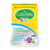 Culturelle Kids probiotic multivitamin bottle front for daily digestive support.