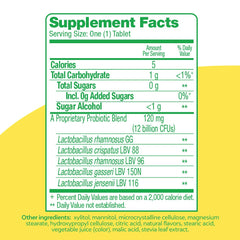 Culturelle label highlights LGG probiotic blend for gut health.
