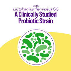 Culturelle LGG probiotic strain logo emphasizing the clinically studied probiotic.