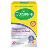 Culturelle Women’s Wellness chewable pack front showing daily digestive balance support.