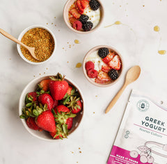 Cultures For Health lab-tested starter yields thick, tangy Greek yogurt