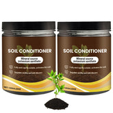 Cuoct Soil Activator bottle pour promotes healthier soil through microbial activity.