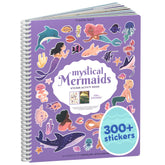 Cupkin Mystical Mermaids sticker book cover, ideal travel activity for kids 2-8