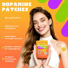 CuqCuzzy dopamine patches carried in a pocket for travel.