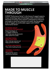 CURAD Ironman antibacterial pad detail for clean, comfortable wear
