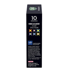 CURAD rugged fabric bandage flexing with body motion for comfort