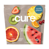 Cure Hydration tropical pack bottle for on-the-go hydration and refreshment.