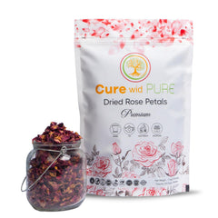 Cure Wid Pure rose petals tea-4oz enhance aroma and flavor for tea.