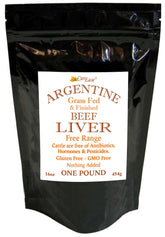 CurEase Argentine grass-fed beef liver powder bottle pour for easy daily mixing