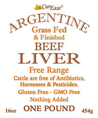 CurEase scoop-dispensing beef liver powder enables easy measurement