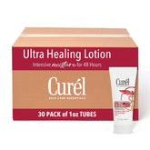 Curel Ultra Healing Intensive Lotion 1oz bottle for ultra-dry skin relief and easy application