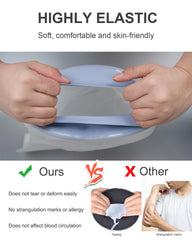 CureSquad reusable cast cover with a convenient hook for storage